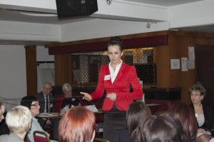 Agata Dmoch była zasypywana pytaniami od uczestników konferencji /fot. Małgorzata Bugaj-Martynowska 