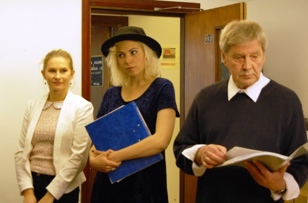 Aktorzy – Janusz Guttner, Dominika Dwernicka, Marlena Psiuk / fot. Magdalena Grzymkowska