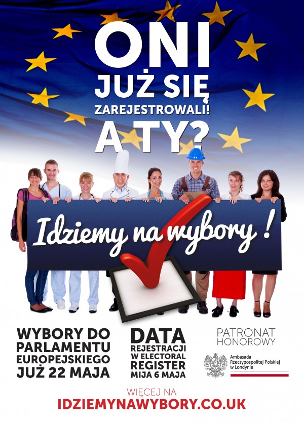 PLAKAT KAMPANIA MSZ LONDYN