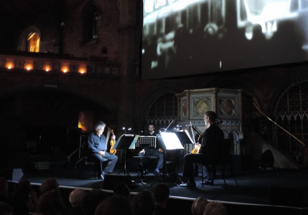 Pokaz filmu „Kwartet smyczkowy” z muzyką na żywo w wykonaniu Arditii Quartet / fot. Magdalena Grzymkowska