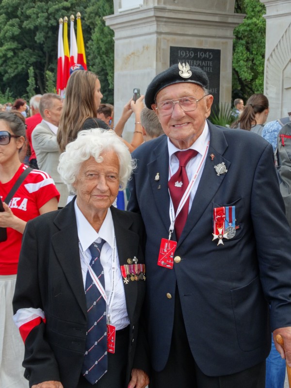 Wanda Lesisz i Zbigniew Andrzej Kiedrowski-Scott / fot. archiwum autorki