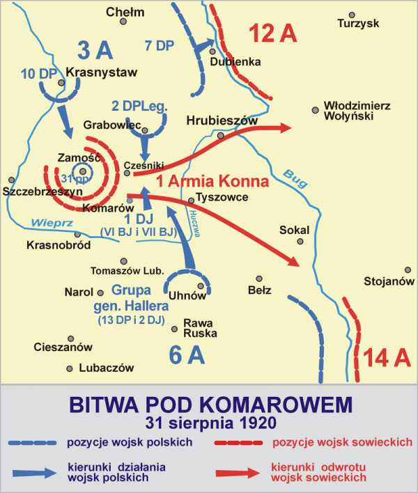 Bitwa pod Komarowem 1920 / fot. WIKIPEDIA