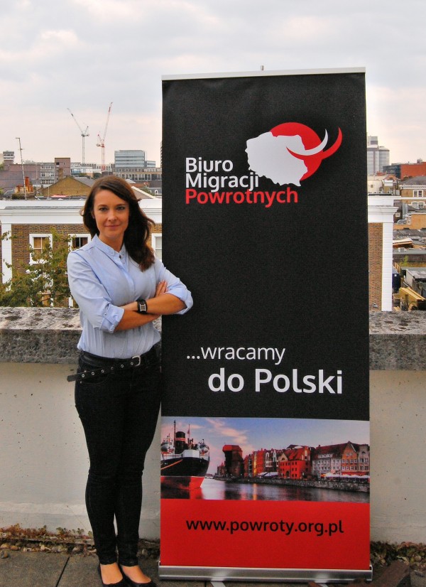 Magdalena Grzymkowska zachęca do udziału w projekcie "Powroty", który wspiera Polaków chcących wrócić do ojczyzny. / fot. Archiwum autorki