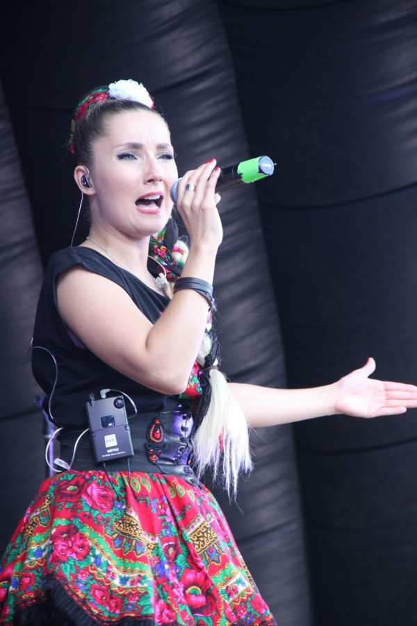 Cleo podczas występu / fot. Katarzyna Paśko