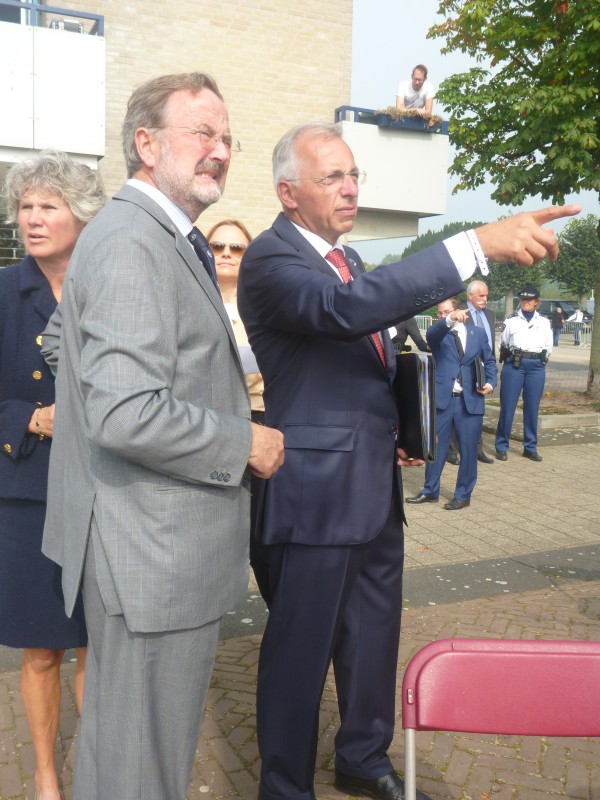Z prawej: Arno Baltussen, przewodniczący Fundacji Polska-Driel / Fot. Archiwum autorki
