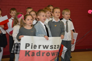 Pierwsza Kadrowa ze szkoły u Modrzejewskiej/ Fot. Małgorzata Bugaj-Martynowska 