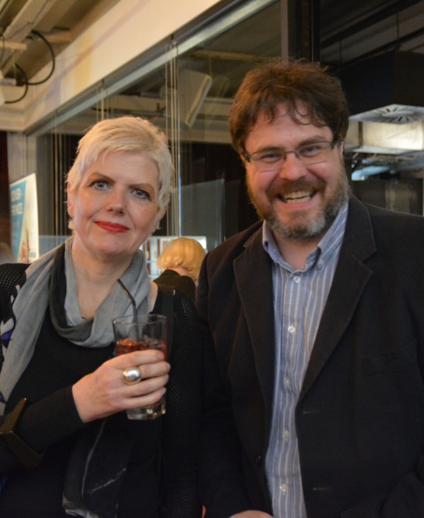 helen de Witt, dyrektor BFI Southbank i Michael Brooke / fot. Magdalena Gzrymkowska